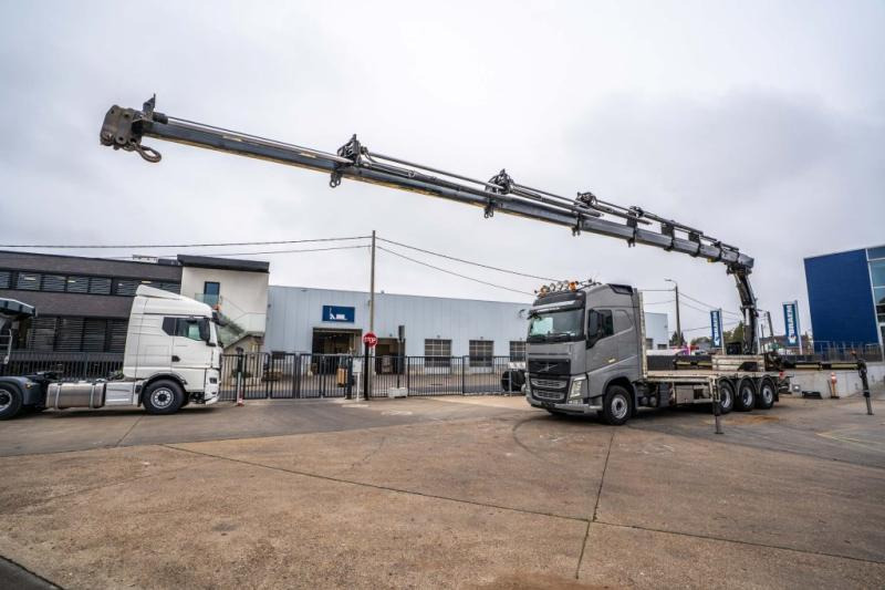 Volvo FH 420 - HIAB 377-E8 -HIPRO/ 8xhydr. - Camião de caixa aberta/ Plataforma, Camião grua: foto 1 Volvo FH 420 - HIAB 377-E8 -HIPRO/ 8xhydr. - Camião de caixa aberta/ Plataforma, Camião grua: foto 1