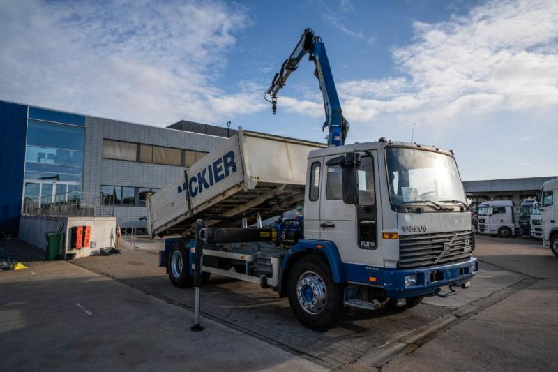 Volvo FL 619 - PK 9501 - Camião basculante, Camião grua: foto 2 Volvo FL 619 - PK 9501 - Camião basculante, Camião grua: foto 2