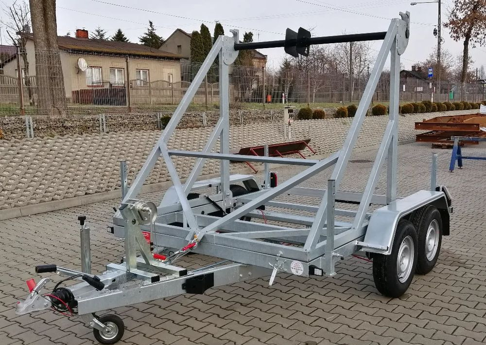 Besttrailers Przyczepa kablowa DMC 2700 kg K14" dwie osie - Reboque para bobinas: foto 1 Besttrailers Przyczepa kablowa DMC 2700 kg K14" dwie osie - Reboque para bobinas: foto 1