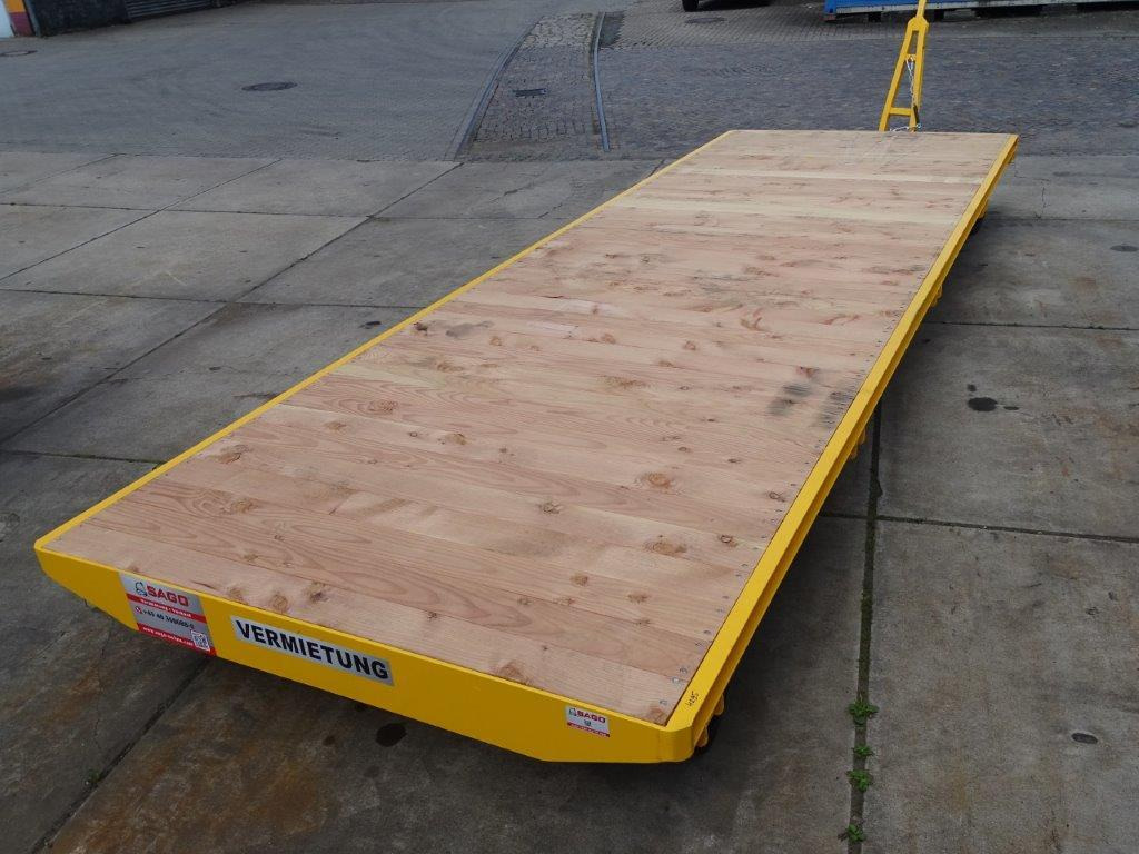 SAGO TPW 18 AL-AS - 18T - NEU - Equipamento de movimentação, Reboque: foto 2 SAGO TPW 18 AL-AS - 18T - NEU - Equipamento de movimentação, Reboque: foto 2