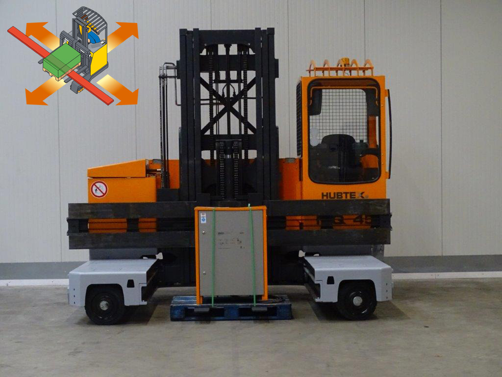 Hubtex MQ50 - TRIPLEX - Empilhador de 4 vias: foto 1 Hubtex MQ50 - TRIPLEX - Empilhador de 4 vias: foto 1