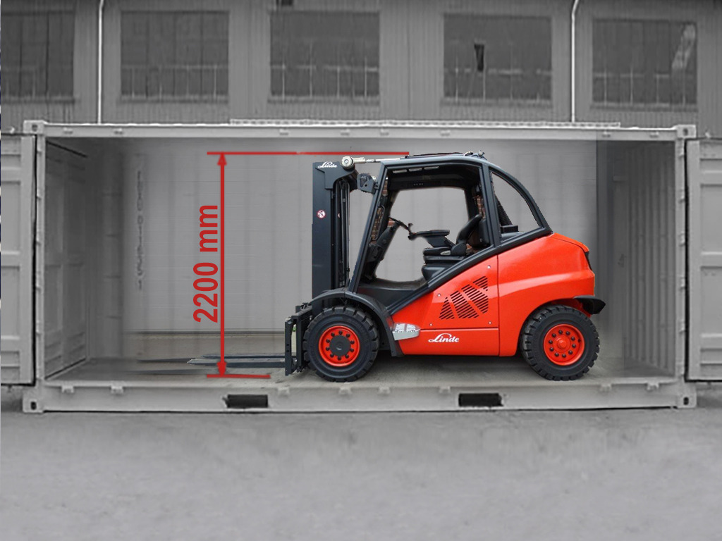 Linde H50D-02 -Container-Indoor-Stapler -TRIPLEX - Empilhador a diesel: foto 1 Linde H50D-02 -Container-Indoor-Stapler -TRIPLEX - Empilhador a diesel: foto 1
