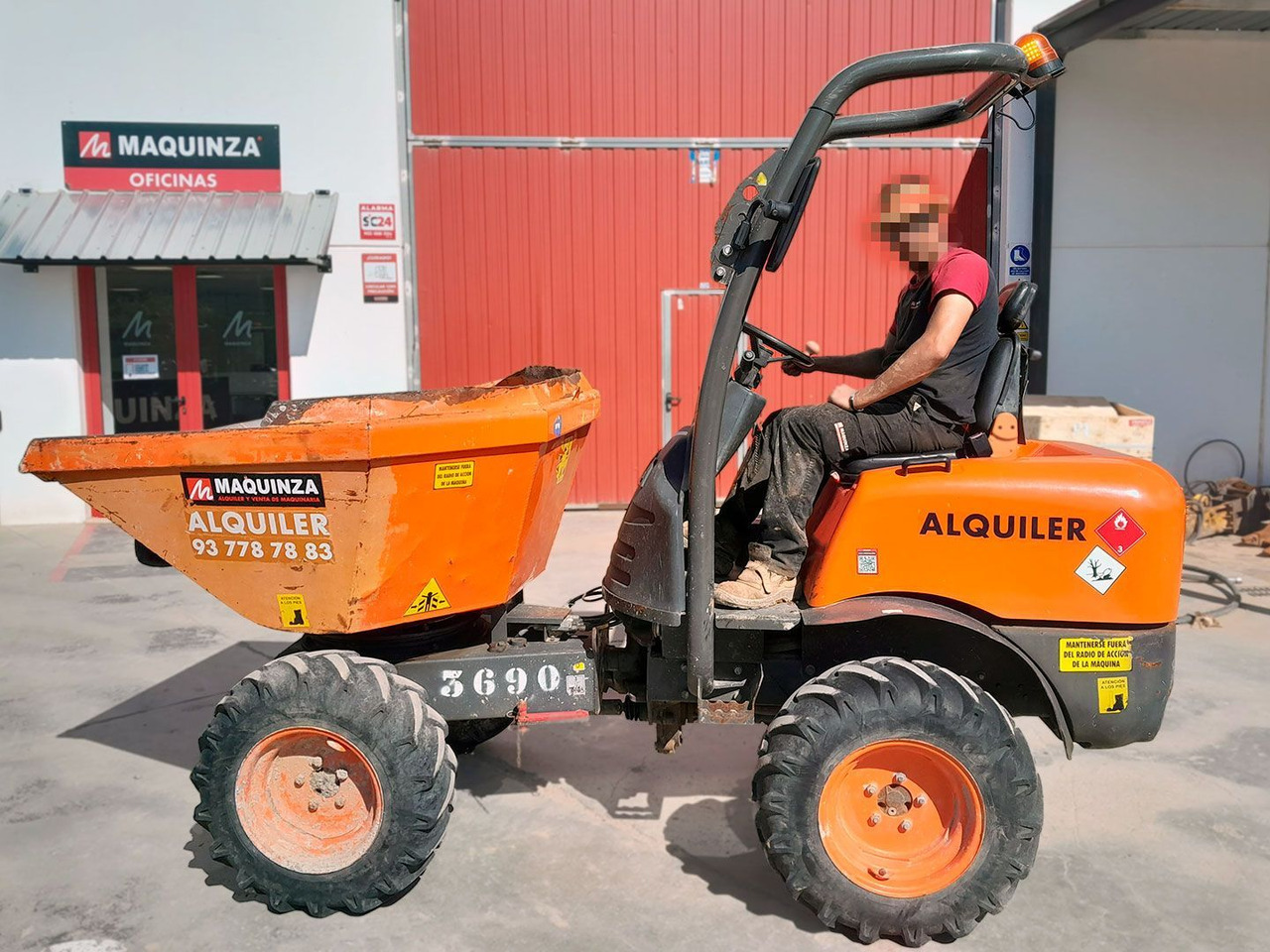 AUSA D150AHG - Tombador: foto 1 AUSA D150AHG - Tombador: foto 1