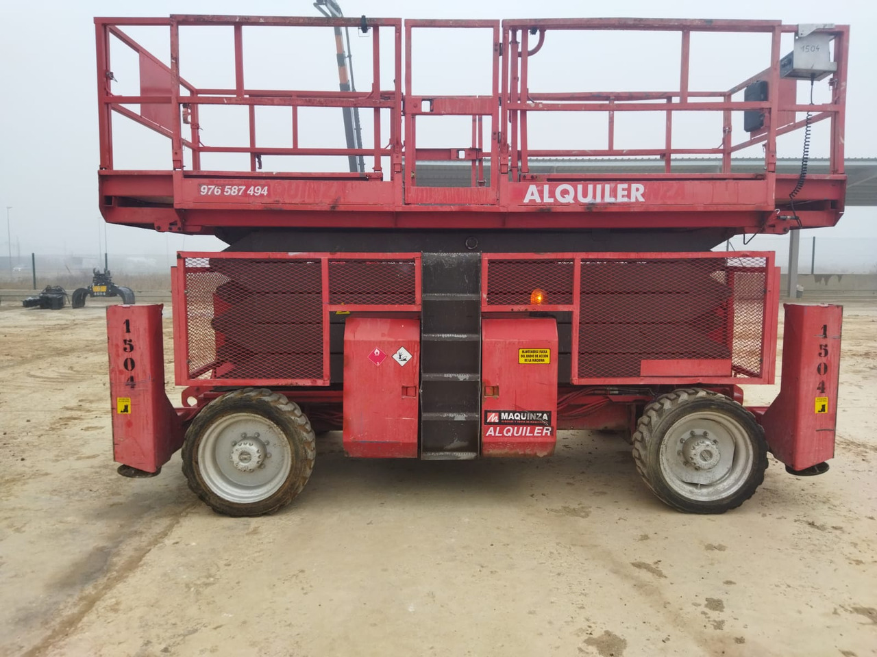 Plataforma de Tijera/ Plataforma de tesoura GENIE GS5390RT: foto 1