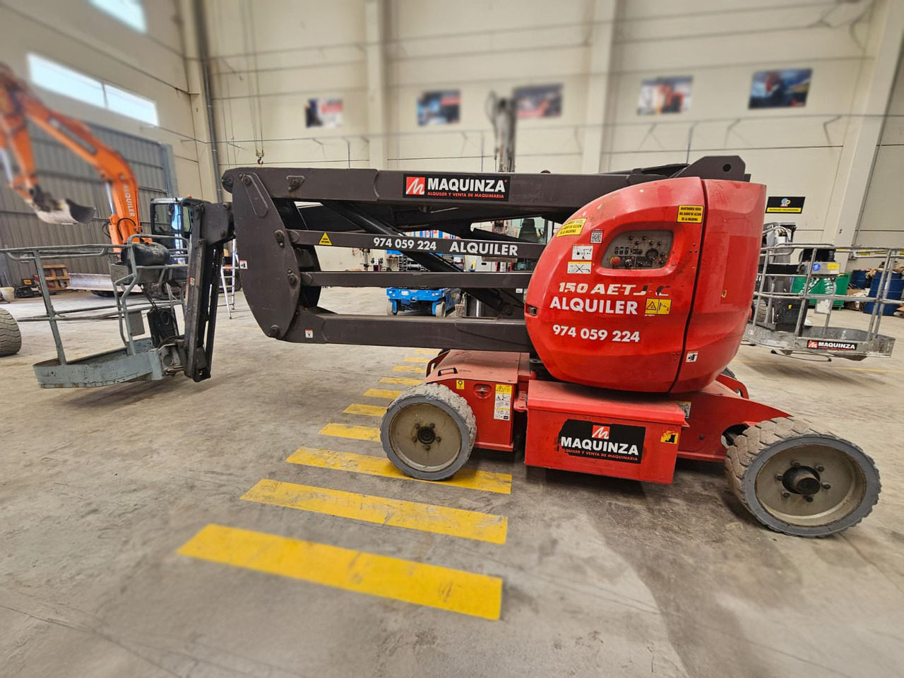 MANITOU 150AETJ C (Copy) - Plataforma articulada: foto 1 MANITOU 150AETJ C (Copy) - Plataforma articulada: foto 1
