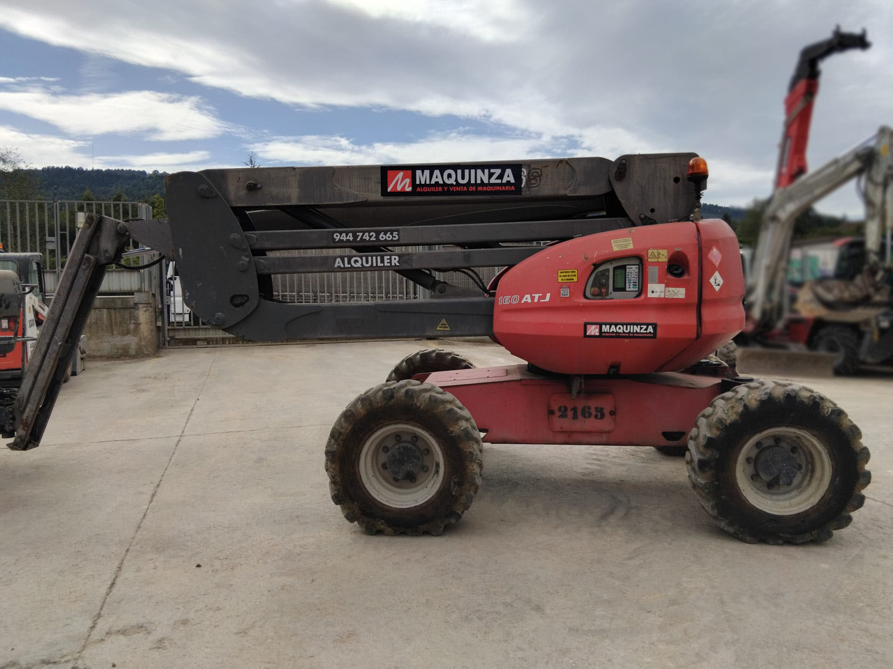MANITOU 160ATJ EJE OSCILANTE - Plataforma articulada: foto 1 MANITOU 160ATJ EJE OSCILANTE - Plataforma articulada: foto 1