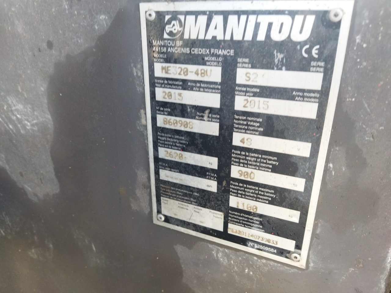 Locação financeira de  MANITOU ME320 MANITOU ME320: foto 10