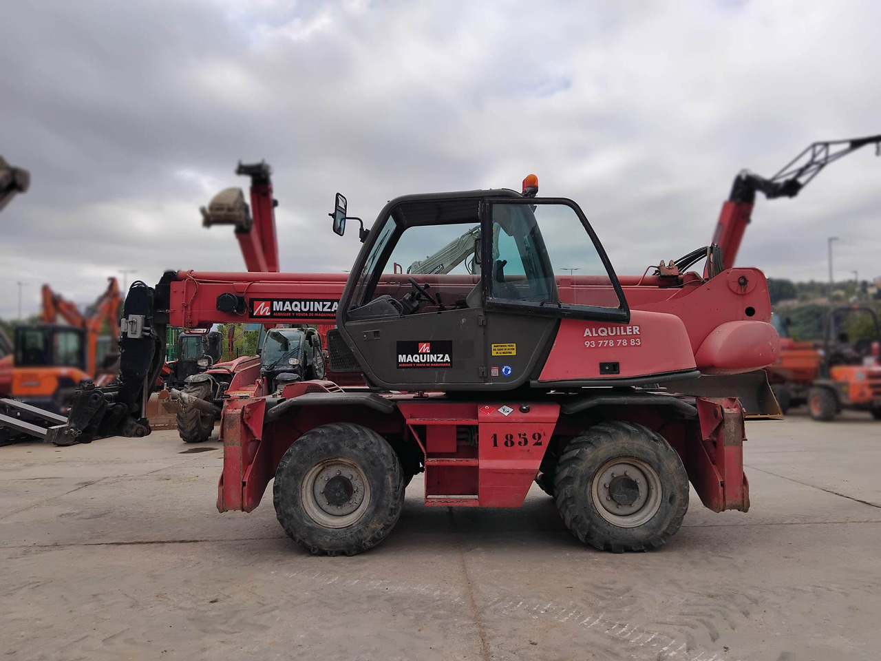 MANITOU MRT1635 - Empilhador telescópico: foto 1 MANITOU MRT1635 - Empilhador telescópico: foto 1