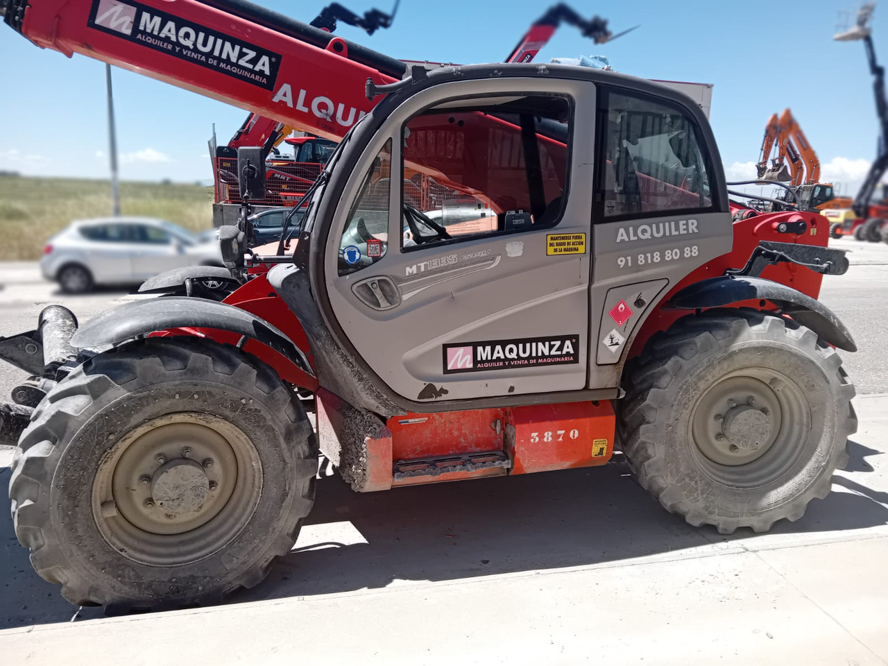 MANITOU MT1335 EASY 75D - Empilhador telescópico: foto 1 MANITOU MT1335 EASY 75D - Empilhador telescópico: foto 1