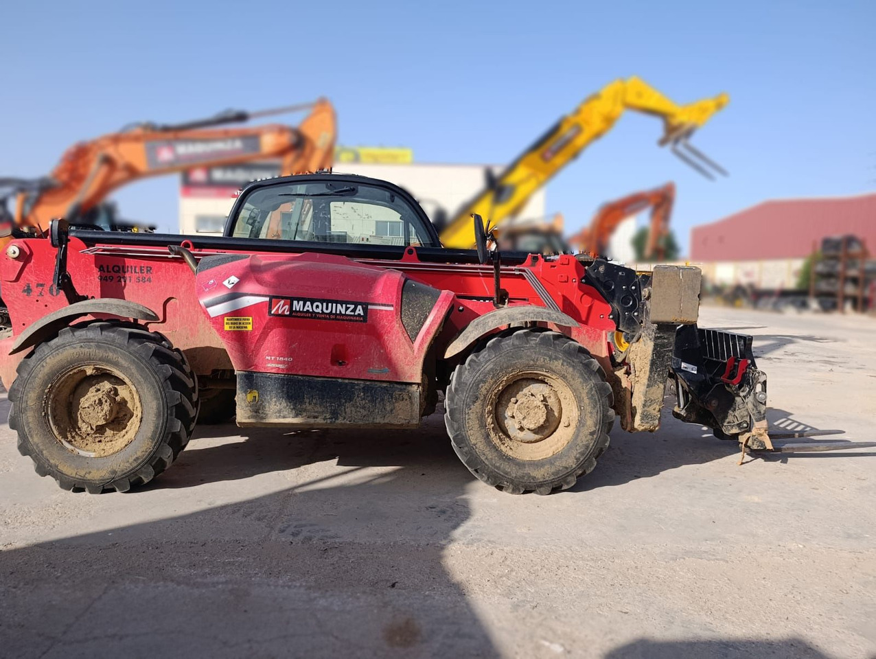 MANITOU MT1840 EASY 75D - Empilhador telescópico: foto 2 MANITOU MT1840 EASY 75D - Empilhador telescópico: foto 2