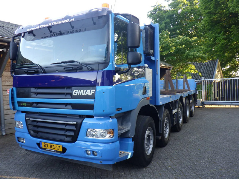 Ginaf X 5350 TS Daf engine 410 Euro 5 / 10 x 6 / Airco - Camião de caixa aberta/ Plataforma: foto 1 Ginaf X 5350 TS Daf engine 410 Euro 5 / 10 x 6 / Airco - Camião de caixa aberta/ Plataforma: foto 1