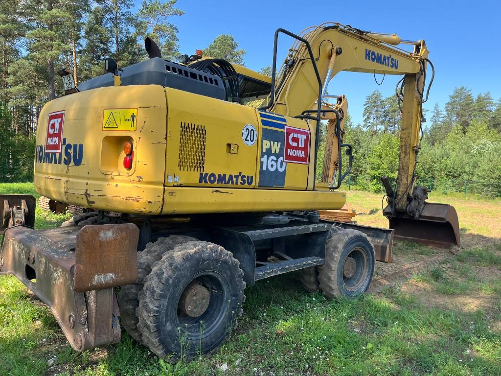 Komatsu PW 160-7 - Escavadeira de rodas: foto 5 Komatsu PW 160-7 - Escavadeira de rodas: foto 5