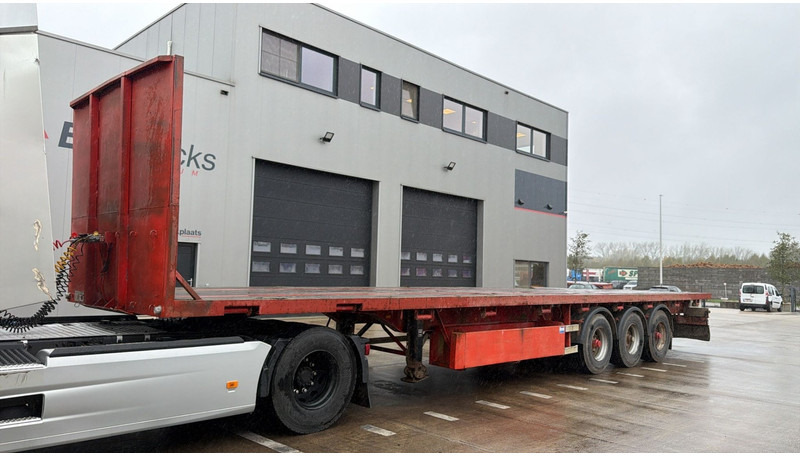 Cuyle 38-L3 (BE TRAILER / DRUM BRAKES / FREINS TAMBOURS / PERFECT CONDITION / PNEUS 90%) - Semi-reboque plataforma/ Caixa aberta: foto 1 Cuyle 38-L3 (BE TRAILER / DRUM BRAKES / FREINS TAMBOURS / PERFECT CONDITION / PNEUS 90%) - Semi-reboque plataforma/ Caixa aberta: foto 1