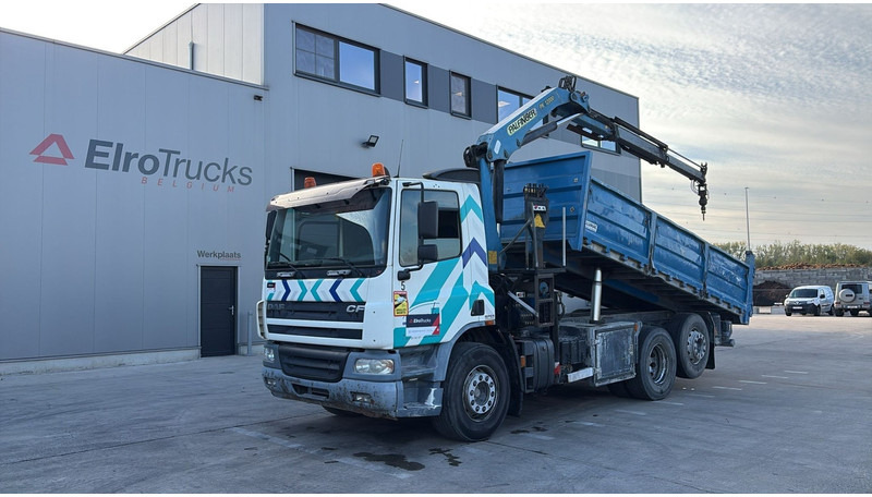 DAF 75 CF 250 (PALFINGER PK12000 / BELGIAN TRUCK / PERFECT CONDITION / LOW MILAGE) - Camião grua: foto 1 DAF 75 CF 250 (PALFINGER PK12000 / BELGIAN TRUCK / PERFECT CONDITION / LOW MILAGE) - Camião grua: foto 1