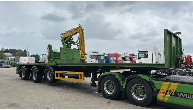 Kwb P-423-STI-R (BE TRAILER / KENNIS 16.000R / GOOD CONDITION / 2X LENKASCHEN) - Semi-reboque plataforma/ Caixa aberta: foto 2 Kwb P-423-STI-R (BE TRAILER / KENNIS 16.000R / GOOD CONDITION / 2X LENKASCHEN) - Semi-reboque plataforma/ Caixa aberta: foto 2
