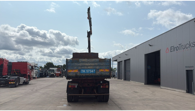 Camião basculante, Camião grua MAN 35.362 (6 CYLINDER / MANUAL PUMP / 8X4 / FALFINGER CRANE PK80 / STEEL SUSP.): foto 6