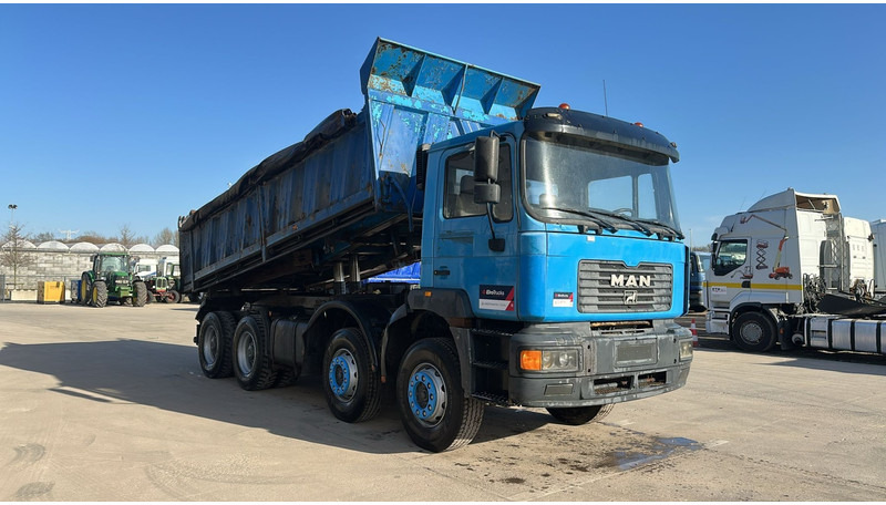 MAN 35.364 (STEEL SUSP. / 6 CYLINDER / BIG AXLE / EURO 2 / MEILLER TIPPER) - Camião basculante: foto 2 MAN 35.364 (STEEL SUSP. / 6 CYLINDER / BIG AXLE / EURO 2 / MEILLER TIPPER) - Camião basculante: foto 2