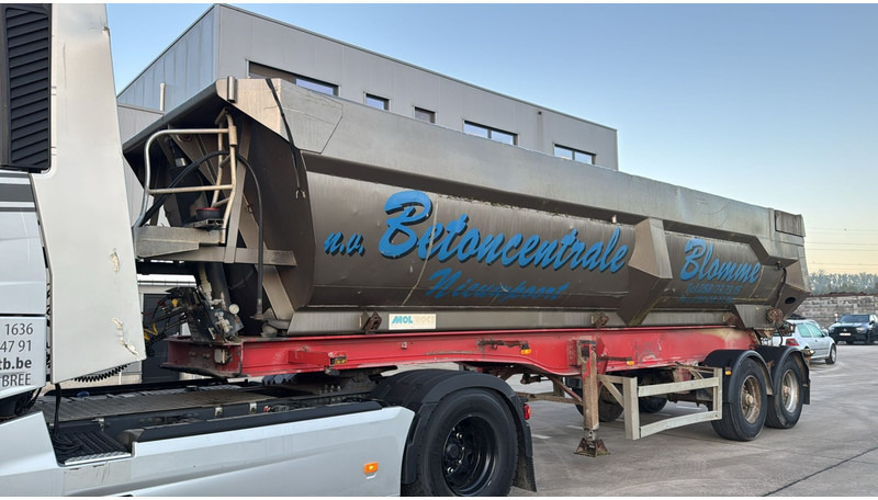 MOL KF85F/20T/37AI (BELGIAN TRAILER / DRUM BRAKES / FREINES TAMBOUR / BPW AXLES) - Semi-reboque basculante: foto 1 MOL KF85F/20T/37AI (BELGIAN TRAILER / DRUM BRAKES / FREINES TAMBOUR / BPW AXLES) - Semi-reboque basculante: foto 1
