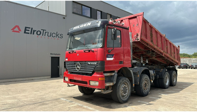 Mercedes-Benz Actros 4143 (8X6 / LAMES / EPS / V6 / GRAND PONT / BIG AXLE / 3 PEDALES) - Camião basculante: foto 1 Mercedes-Benz Actros 4143 (8X6 / LAMES / EPS / V6 / GRAND PONT / BIG AXLE / 3 PEDALES) - Camião basculante: foto 1