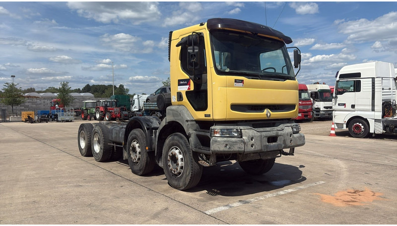 Renault KERAX 420 (BOITE MANUELLE / 8X4 / LAMES / MANUAL GEARBOX) - Camião chassi: foto 3 Renault KERAX 420 (BOITE MANUELLE / 8X4 / LAMES / MANUAL GEARBOX) - Camião chassi: foto 3