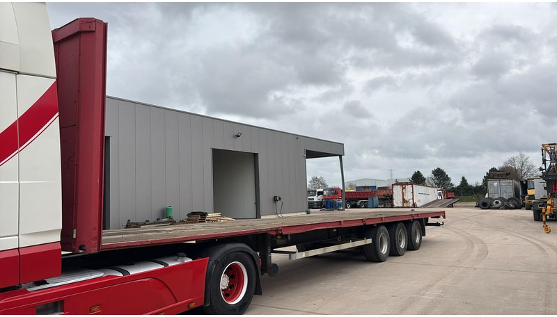 Van Hool 3B2011 (HOLLAND TRAILER / DRUM BRAKES / FREINS TAMBOURS) - Semi-reboque plataforma/ Caixa aberta: foto 1 Van Hool 3B2011 (HOLLAND TRAILER / DRUM BRAKES / FREINS TAMBOURS) - Semi-reboque plataforma/ Caixa aberta: foto 1