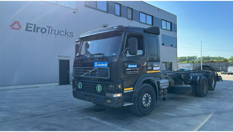 Volvo FM 12 - 380 (FULL STEEL SUSP. / SUSP. LAMES / CHASSIS LONGUE / 10 TYRES / TRES BONNE ETAT) - Camião chassi: foto 1 Volvo FM 12 - 380 (FULL STEEL SUSP. / SUSP. LAMES / CHASSIS LONGUE / 10 TYRES / TRES BONNE ETAT) - Camião chassi: foto 1