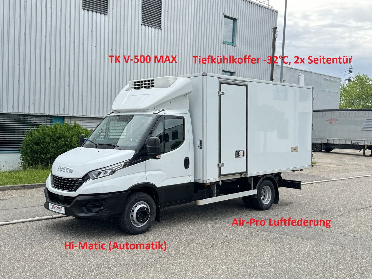 Iveco Daily 72-180 Tiefkühl TK V-500 -32°/+32° Air-Pro - Carrinha frigorífica: foto 1 Iveco Daily 72-180 Tiefkühl TK V-500 -32°/+32° Air-Pro - Carrinha frigorífica: foto 1