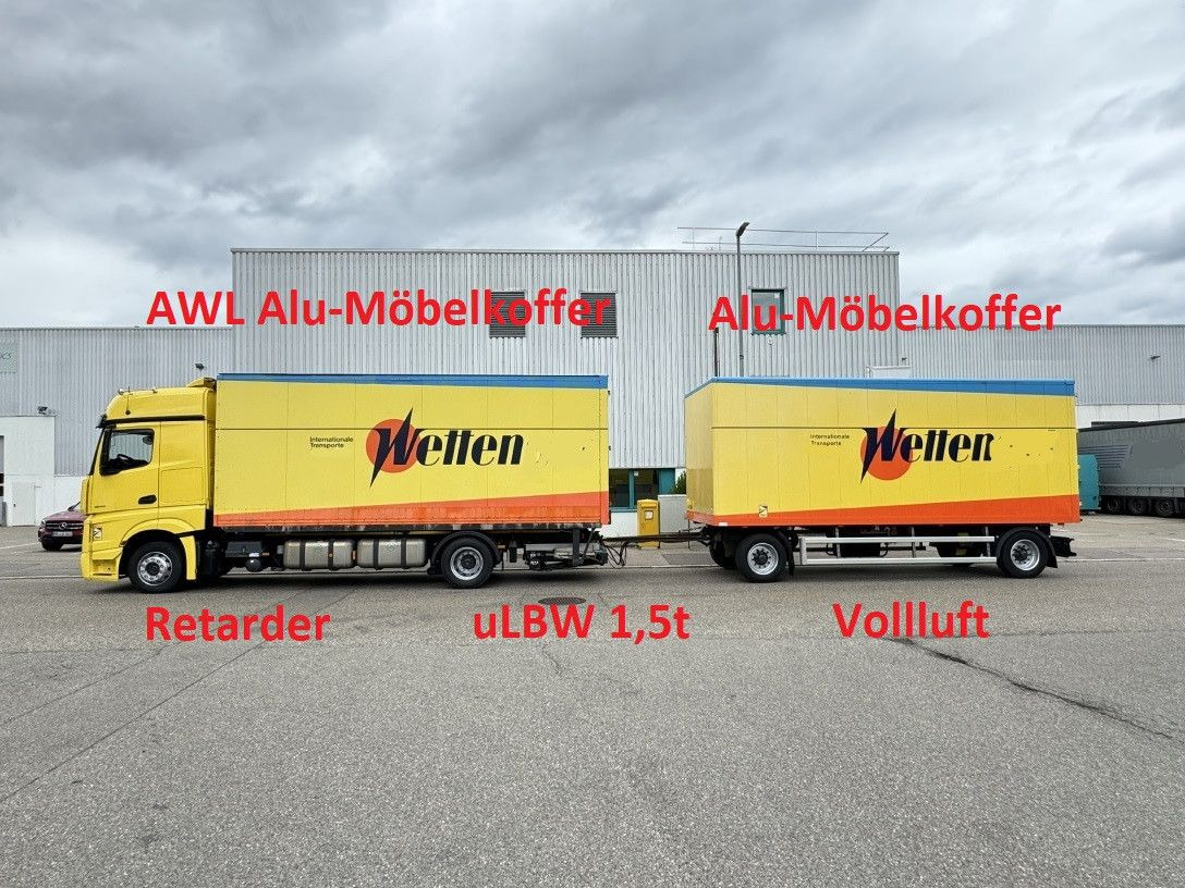 Mercedes-Benz Actros 1848 LL Gr.Haus AWL-Möbelkoffer uLBW - Camião furgão: foto 2 Mercedes-Benz Actros 1848 LL Gr.Haus AWL-Möbelkoffer uLBW - Camião furgão: foto 2