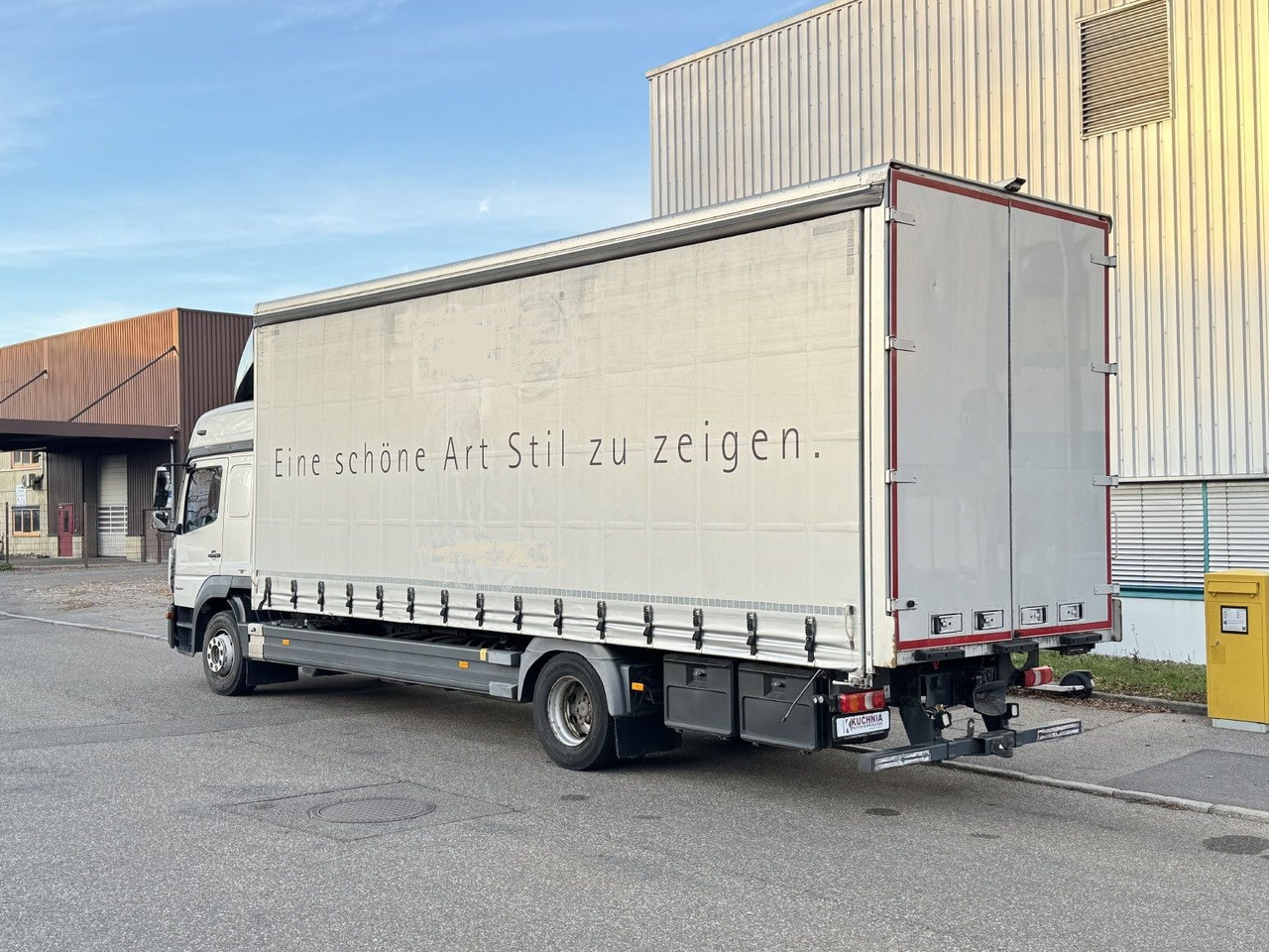 Mercedes-Benz Atego 1524 Alu-Koffer Schiebeplane Gr.Haus ATM - Camião furgão: foto 5 Mercedes-Benz Atego 1524 Alu-Koffer Schiebeplane Gr.Haus ATM - Camião furgão: foto 5