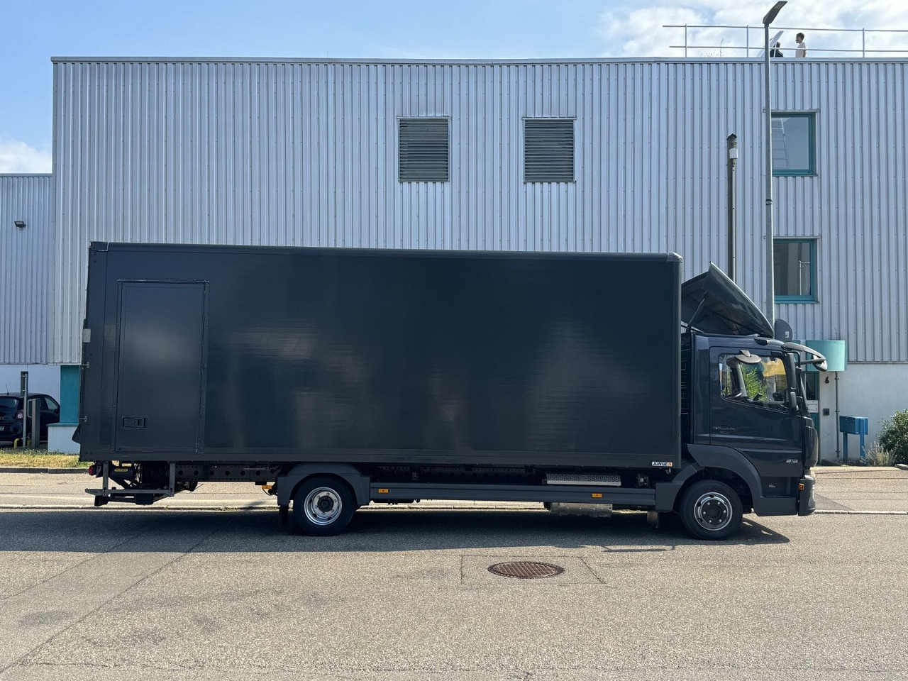Carrinha de contentor Mercedes-Benz Atego 818L Koffer 7,3m LBW Klima Automatik: foto 8