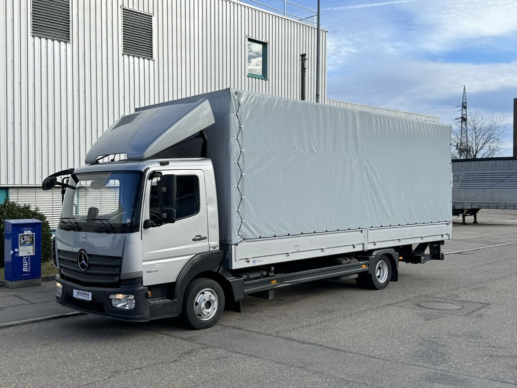 Mercedes-Benz Atego 823L Pritsche 7,2m LBW Klima Automatik - Carrinha de lona: foto 3 Mercedes-Benz Atego 823L Pritsche 7,2m LBW Klima Automatik - Carrinha de lona: foto 3