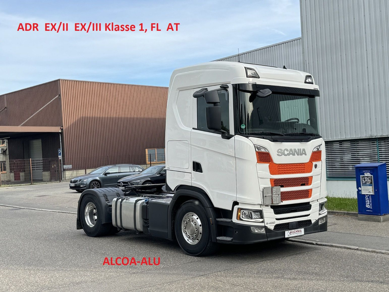 Scania S 450 ADR FL AT EX/II EX/III Retarder Alcoa TOP - Tractor: foto 1 Scania S 450 ADR FL AT EX/II EX/III Retarder Alcoa TOP - Tractor: foto 1