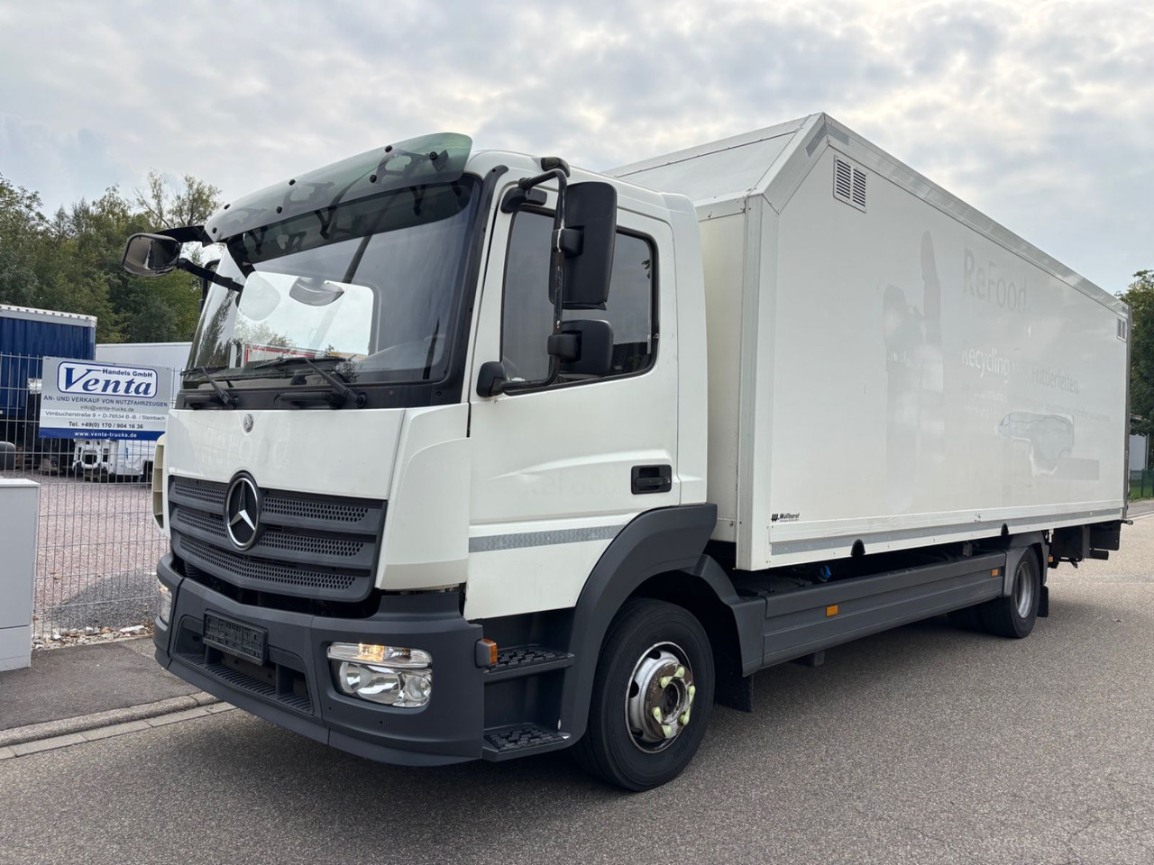 Mercedes-Benz Atego III 1223L, Euro-6, Klima, LBW - Camião furgão: foto 1 Mercedes-Benz Atego III 1223L, Euro-6, Klima, LBW - Camião furgão: foto 1