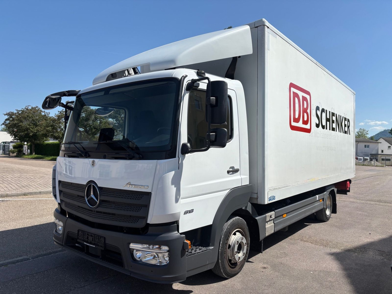 Mercedes-Benz Atego III 818L, Euro-6, Klima, LBW, Ladung1986kg - Camião furgão: foto 1 Mercedes-Benz Atego III 818L, Euro-6, Klima, LBW, Ladung1986kg - Camião furgão: foto 1