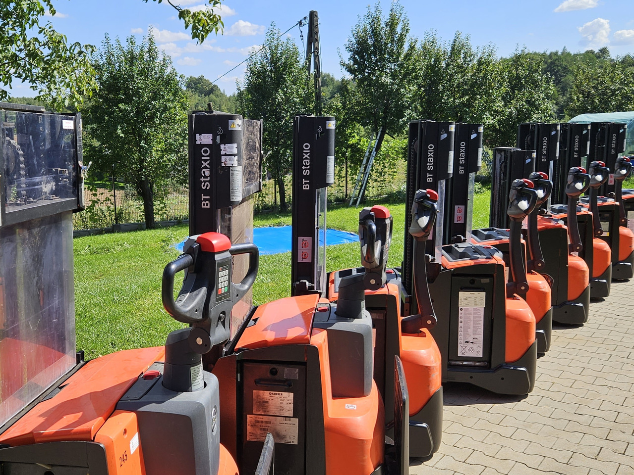 BT SWE 200 Staxio Toyota Initial lift, wstępne podnoszenie wideł, niski maszt - Stacker: foto 3 BT SWE 200 Staxio Toyota Initial lift, wstępne podnoszenie wideł, niski maszt - Stacker: foto 3