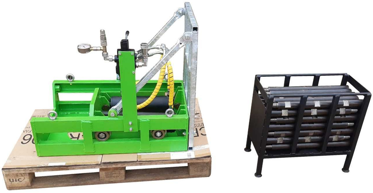 Hydraulic Pressing / Przecisk Hydrauliczny / Hydraulický Protlač / Presare Hidraulică - Máquina de perfuração direcional: foto 1 Hydraulic Pressing / Przecisk Hydrauliczny / Hydraulický Protlač / Presare Hidraulică - Máquina de perfuração direcional: foto 1