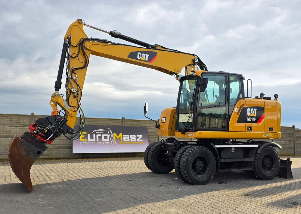 Caterpillar M314F, 2016 ROK, GŁOWICA ROTOTILT, 4400 MTH - Escavadeira de rodas: foto 2 Caterpillar M314F, 2016 ROK, GŁOWICA ROTOTILT, 4400 MTH - Escavadeira de rodas: foto 2