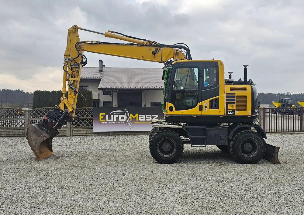 Komatsu PW 148-10, 2016 ROK, SYSTEM LEICA 3D - Escavadeira de rodas: foto 2 Komatsu PW 148-10, 2016 ROK, SYSTEM LEICA 3D - Escavadeira de rodas: foto 2