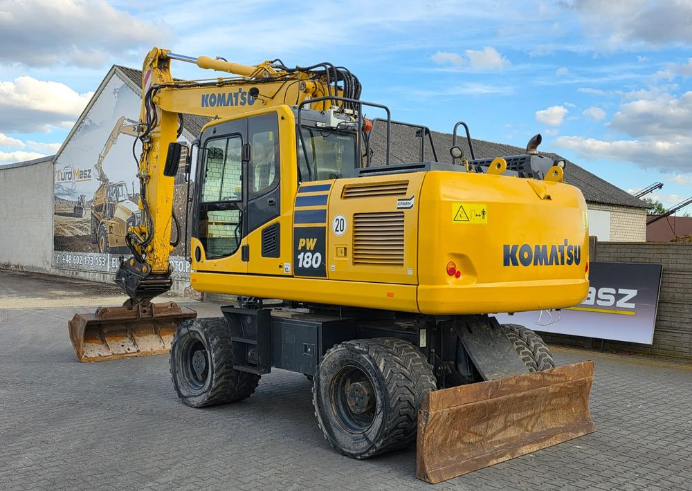 Komatsu PW 180-10, 2017 ROK, 6000 MTH, OIL QUICK - Escavadeira de rodas: foto 4 Komatsu PW 180-10, 2017 ROK, 6000 MTH, OIL QUICK - Escavadeira de rodas: foto 4