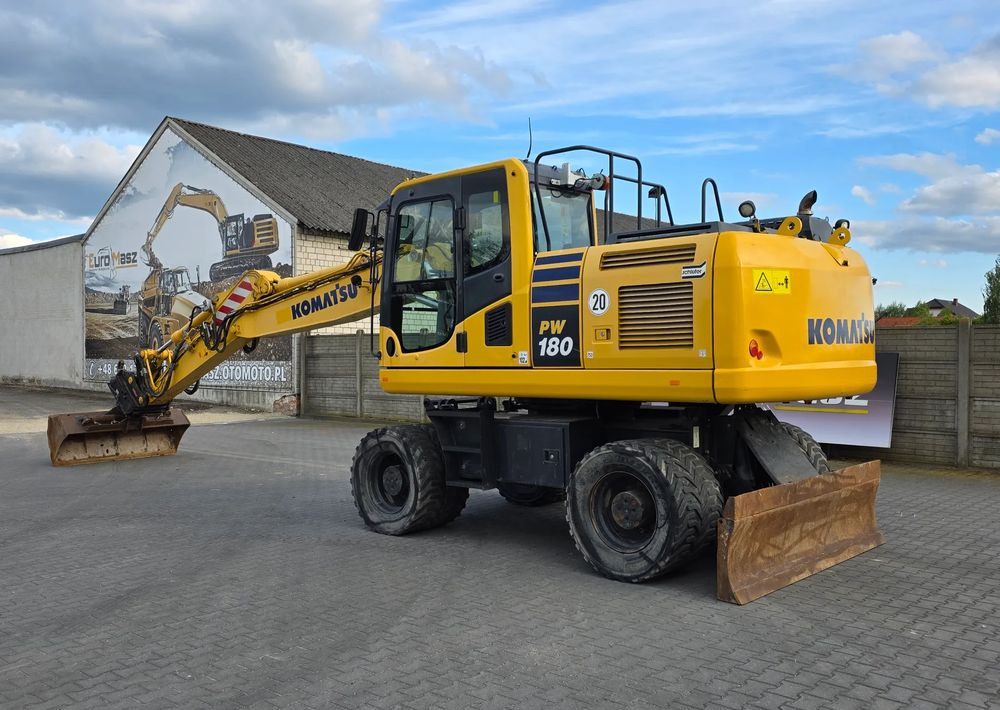 Komatsu PW 180-10, 2017 ROK, 6000 MTH, OIL QUICK - Escavadeira de rodas: foto 5 Komatsu PW 180-10, 2017 ROK, 6000 MTH, OIL QUICK - Escavadeira de rodas: foto 5
