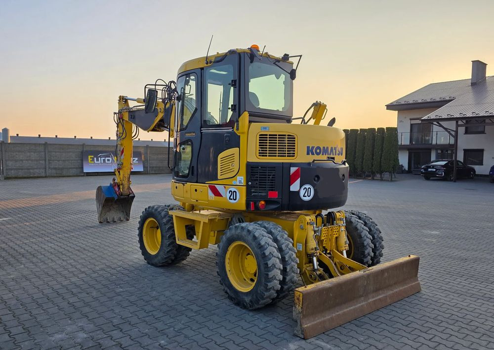Komatsu PW 98MR-8, 2017 ROK, 5200 MTH, BEZ DPF i ADBLUE - Escavadeira de rodas: foto 5 Komatsu PW 98MR-8, 2017 ROK, 5200 MTH, BEZ DPF i ADBLUE - Escavadeira de rodas: foto 5