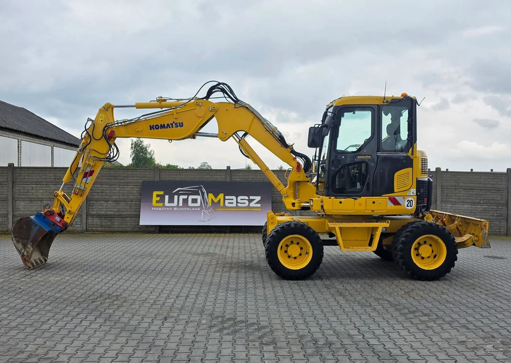 Komatsu PW 98MR-8, 2017 ROK, 5200 MTH, BEZ DPF i ADBLUE - Escavadeira de rodas: foto 2 Komatsu PW 98MR-8, 2017 ROK, 5200 MTH, BEZ DPF i ADBLUE - Escavadeira de rodas: foto 2