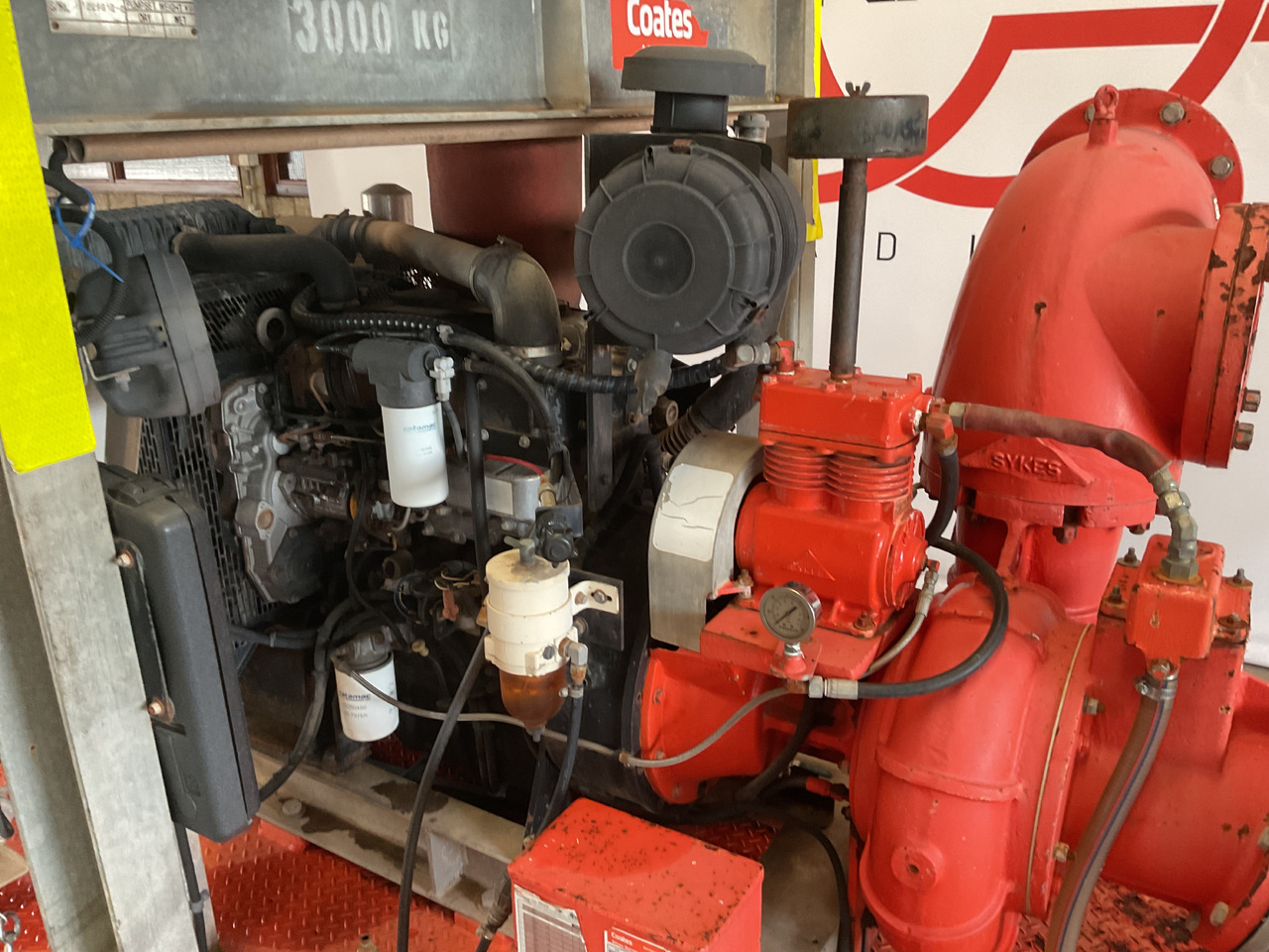 Bomba de água Sykes CP220i water pump, very complete. Perkins powered water pump.: foto 7