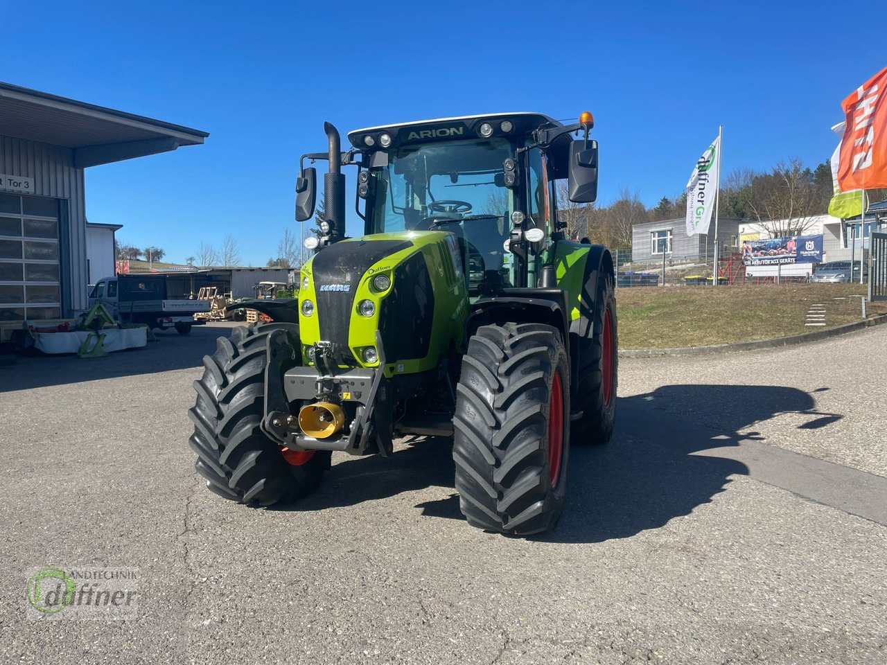 CLAAS Arion 550 CEBIS CMATIC - Trator: foto 2 CLAAS Arion 550 CEBIS CMATIC - Trator: foto 2