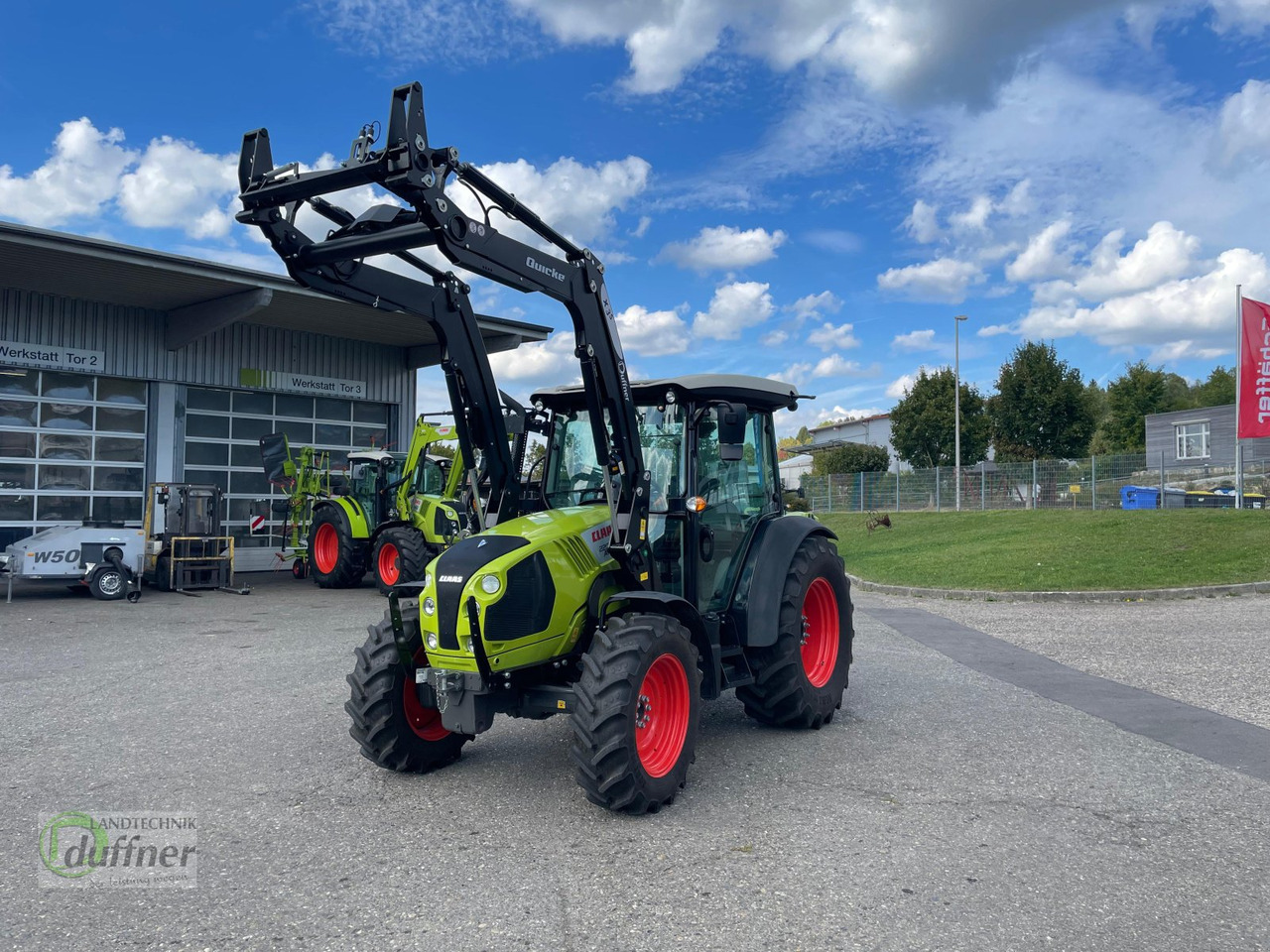 CLAAS Atos 220 C mit Quicke X3S Performance - Trator: foto 2 CLAAS Atos 220 C mit Quicke X3S Performance - Trator: foto 2