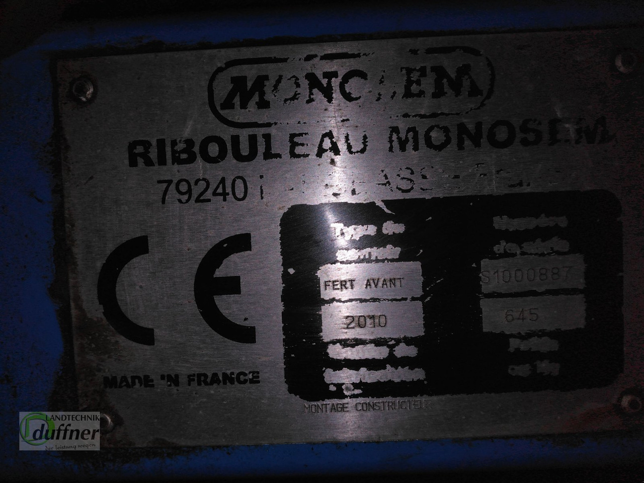 Monosem Fronttank Avant - Semeadora de precisão: foto 5 Monosem Fronttank Avant - Semeadora de precisão: foto 5