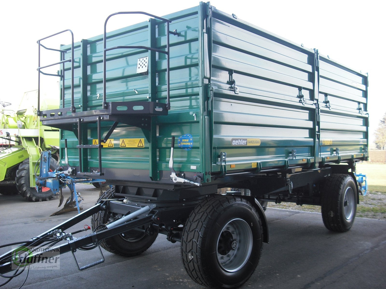 Oehler OL ZDK 180 - Reboque basculante agrícola: foto 4 Oehler OL ZDK 180 - Reboque basculante agrícola: foto 4