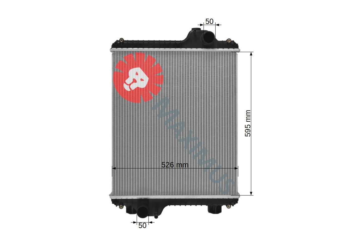 CASE NEW HOLLAND MXM140 , MXM155 , TM140 , TM155 - Radiador para Trator: foto 2 CASE NEW HOLLAND MXM140 , MXM155 , TM140 , TM155 - Radiador para Trator: foto 2