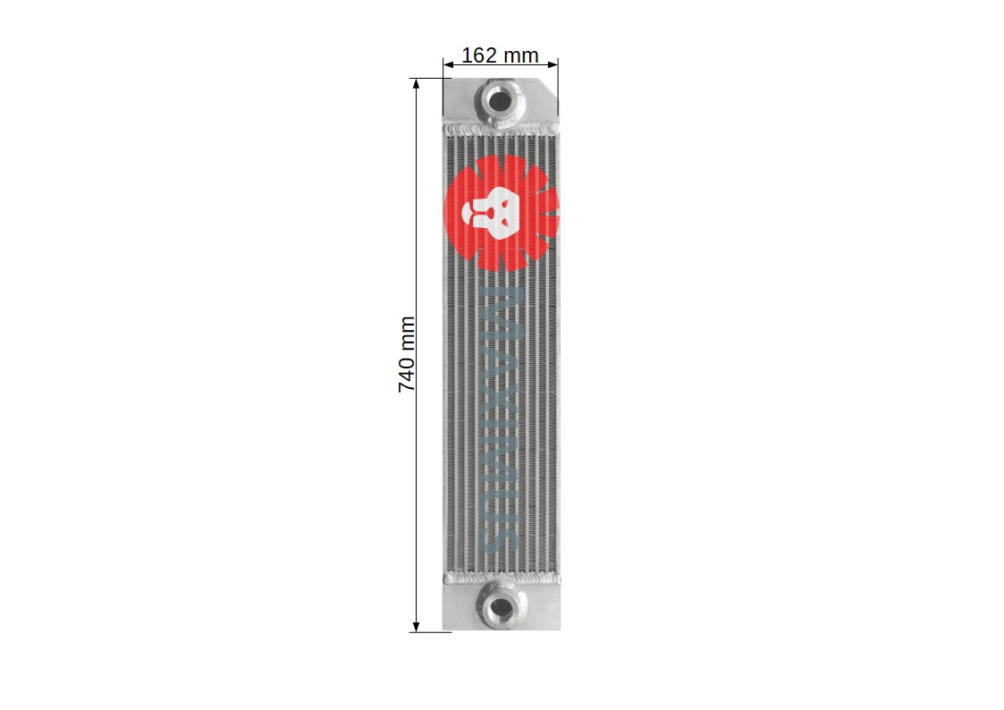 DIECI AGRI PLUS 40.7 - Radiador de óleo para Pá carregadora telescópica: foto 2 DIECI AGRI PLUS 40.7 - Radiador de óleo para Pá carregadora telescópica: foto 2