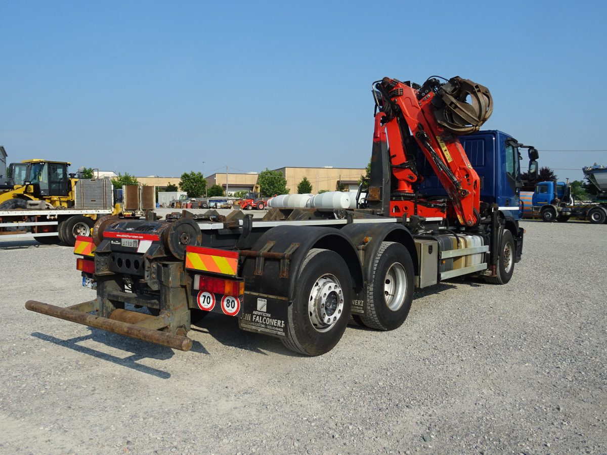 Camião polibenne, Camião grua IVECO STRALIS 330: foto 6